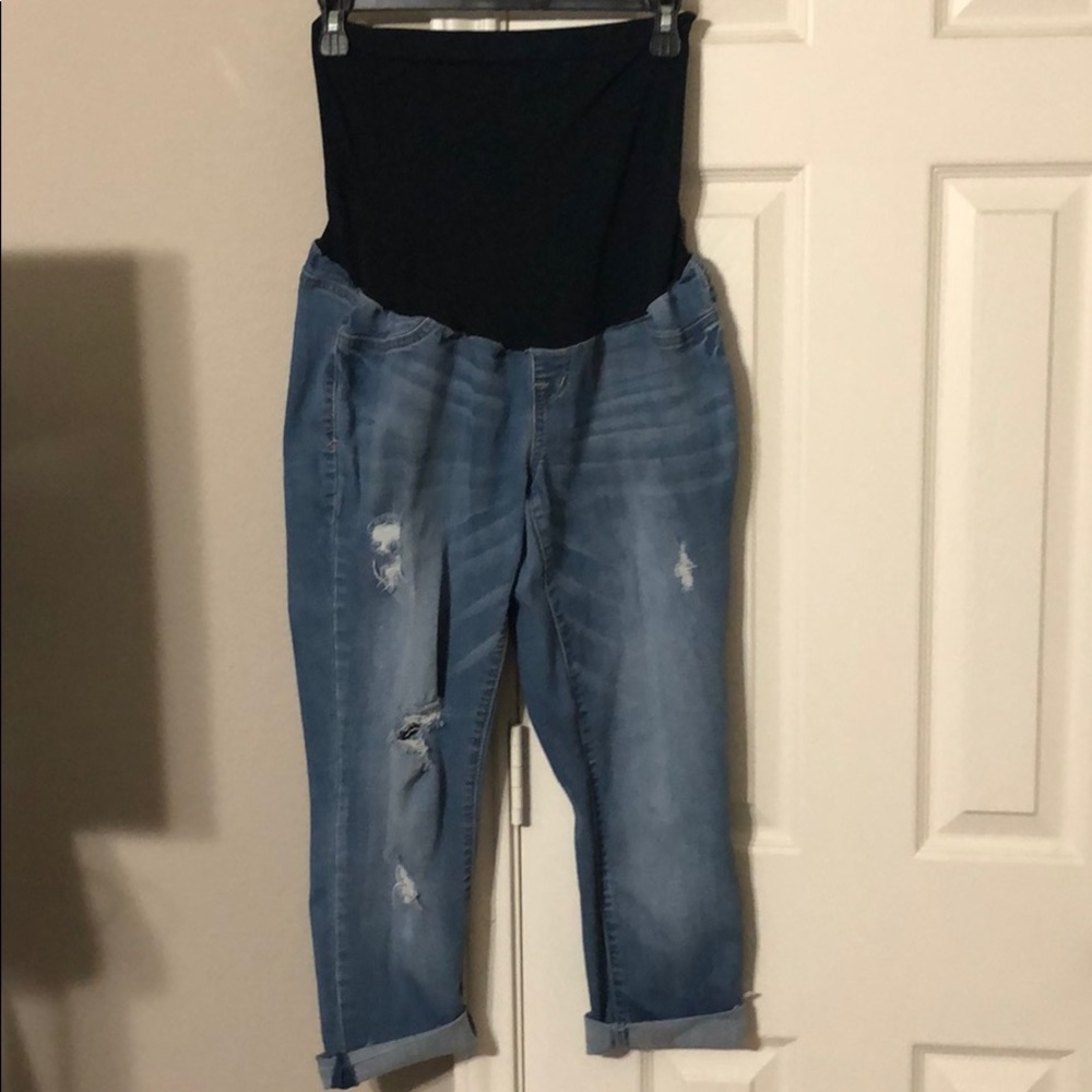 Maternity Jean capris